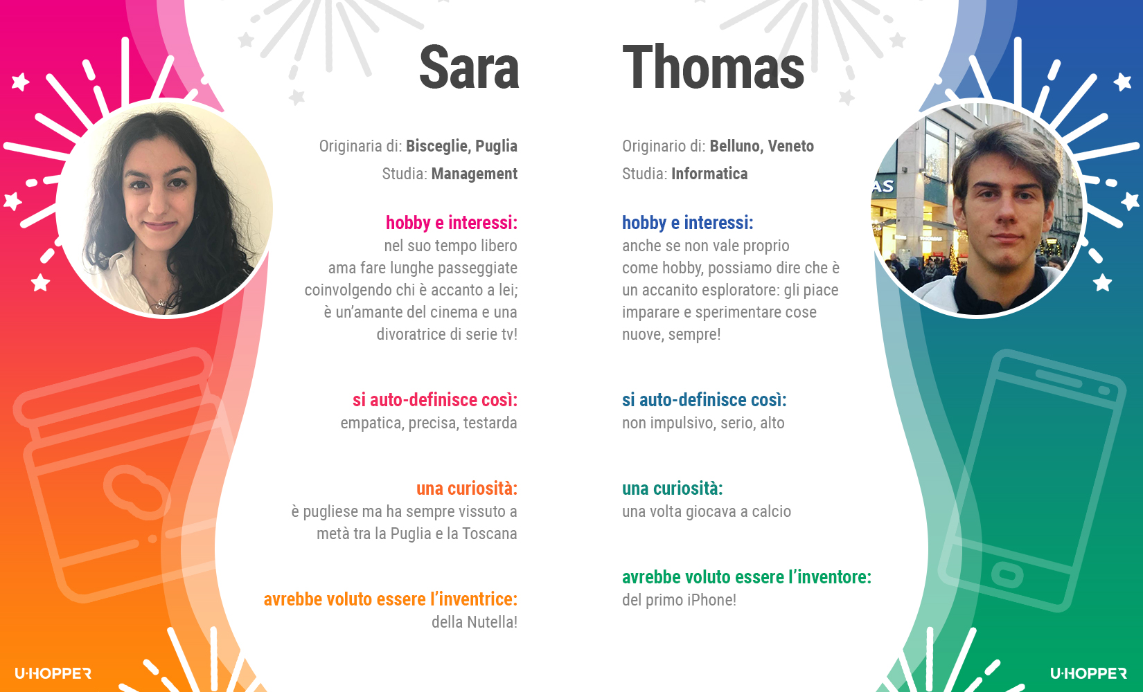 Sara e Thomas